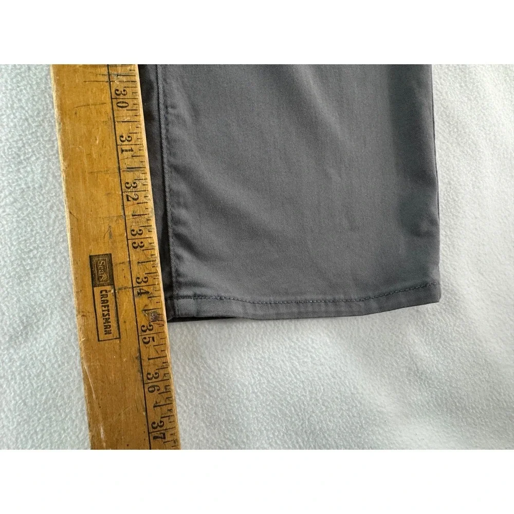 AG Adriano Goldschmied The Marshall Slim‎ Straight Pants Mens 33X35 Gray